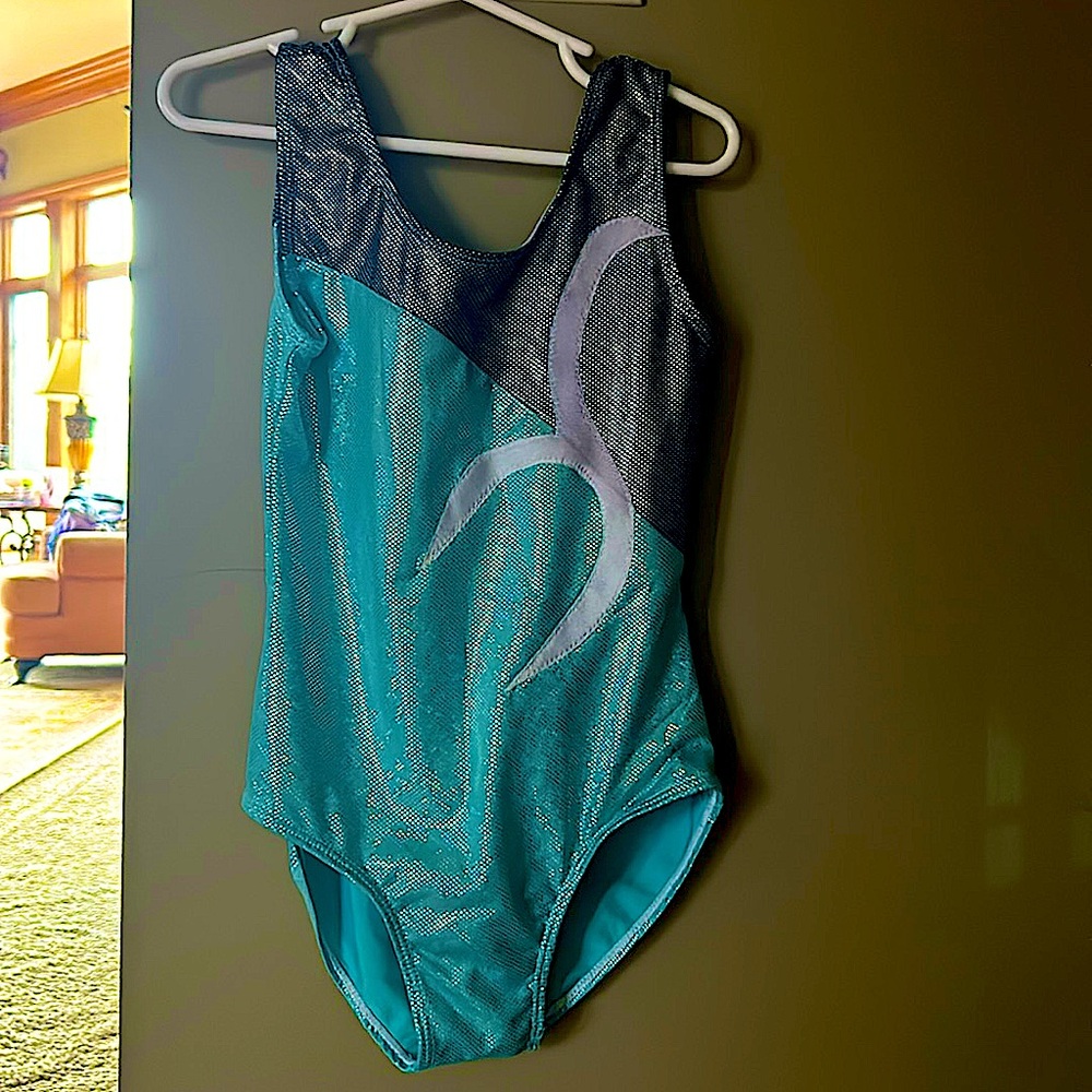 Girls gymnastics Leo very sparkly and very cute. Great for classes/practice.
